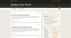 Desktop Screenshot of outdoorgearhouse.com